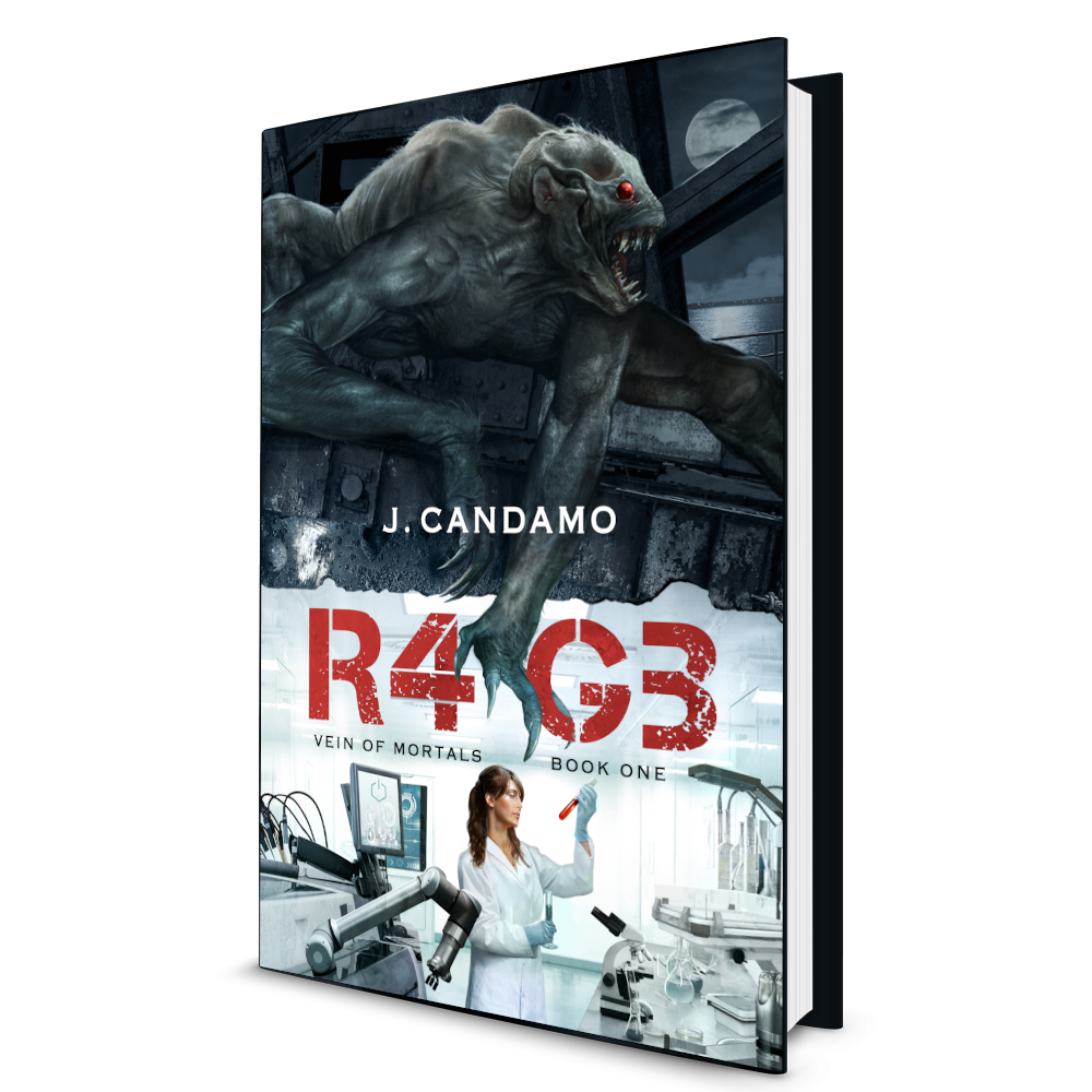 R4G3's book cover