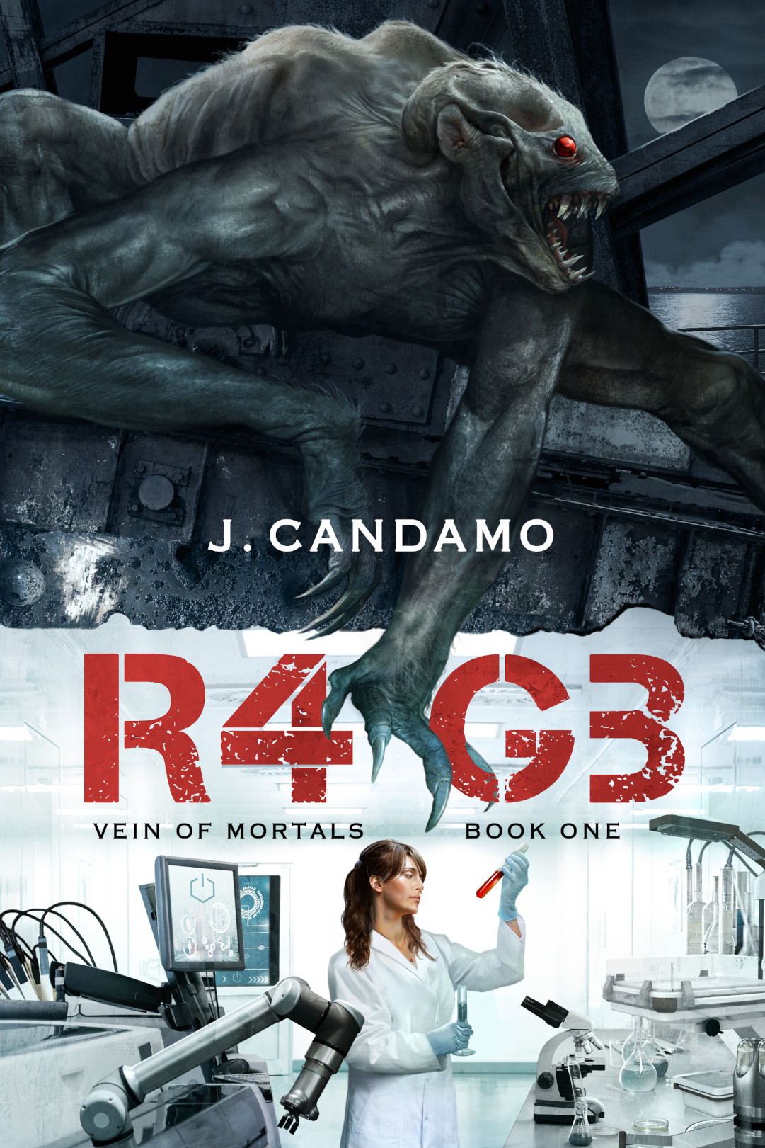 R4G3's book cover
